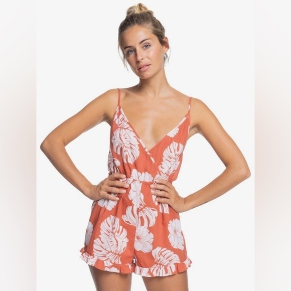 Roxy Honest Love Beach Romper